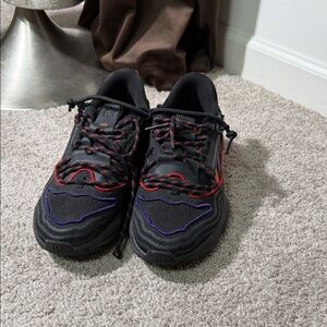 adidas Black and Red Athletic Shoes